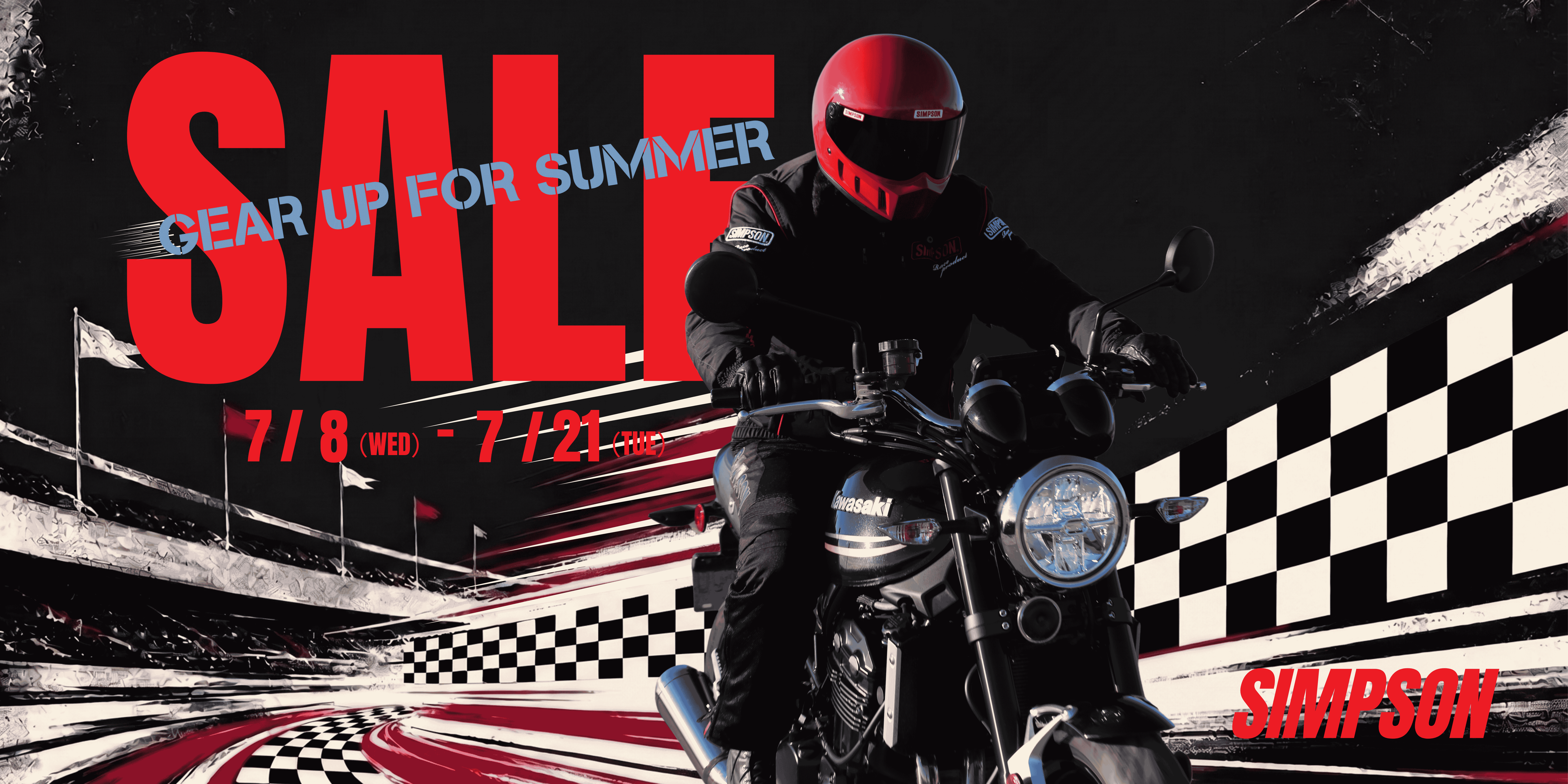 SIMPSON SALE - GEAR UP FOR SUMMER 特設ページ ｜SIMPSONヘルメット